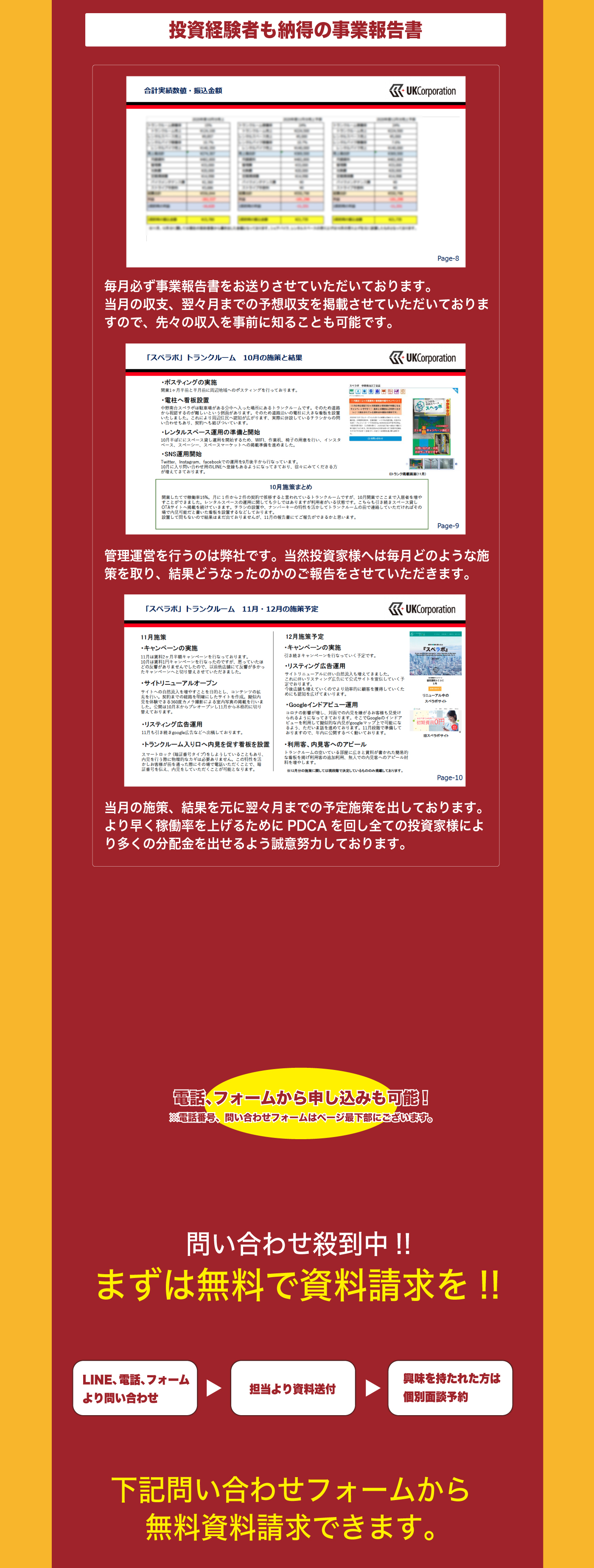 低リスクの三箇条,空室率が低い、賃料下落リスクが低い、競合リスクが低い